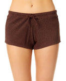 Salt + Cove Juniors Metallic Swim Shorts SC251004CB Chocolate Chip Brown L