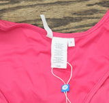 Bleu Rod Beattie Womens Cap Sleeve One-Piece Ring Swimsuit Rose Red Pink 8
