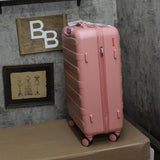 Travelers Club Austin 3-Piece Hardside Suitcase Luggage Set Blush Pink 3-Piece