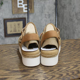 Clarks Women's Lana Shore Flat Sandal 26164475 Light Tan Leather Brown 10M