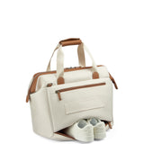 Delsey Paris 2.0 Small Weekender Travel Duffle Bag Angora Off White One Size
