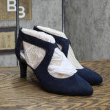 Lifestride Womens Giovanna 2 Pumps Shoes G0661S1 Lux Navy Blue 8W
