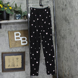 Honeydew Womens Sun Lover Lounge Pants 18988 Black Hearts S