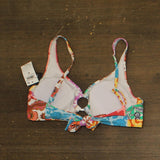 Bar III Womens Beachside Boheme O-Ring Bikini Top Swim MBBB25152 Multicolor M
