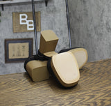 Sun + Stone Leoniee Ankle-Strap Platform Dress Sandals Black Microsuede 9M