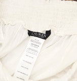 Lauren Ralph Lauren Womens Plus Size White Off The Shoulder Dress White 2X