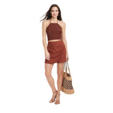 A New Day Womens Apron Tank Top 89948001 Brown XL