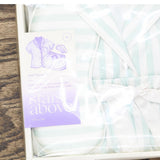 Stars Above Women's 3 Piece Striped Satin Notch Collar Pajama Set 77775211