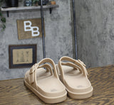 Wild Fable Womens Maysen Footbed Sandals 92235195 Taupe Brown 9M