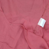 Ny Collection Blouse with 3/4 Jacquard Chiffon Sleeves Holly Berry Pink PM