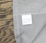 Regal Home Solid Voile Rod Pocket Sheer Single Curtain Panel Silver Gray 54x95