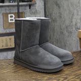 Koolaburra By Ugg Womens Classic Koola Short Boots 1017090 Stone Gray 7M