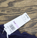 Anne Cole High-Waist Shirred Swim Bottoms MYPB36001 Navy Blue 22W