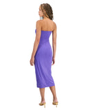 Miken Juniors Shell-Trim Tube Dress I9864M110 Passion Flower Purple S