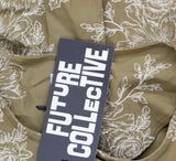 Future Collective Womens Utility Bomber Jacket 93225000 Khaki Brown 2XL