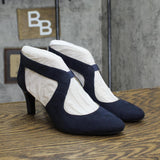 Lifestride Womens Giovanna 2 Open Side Pumps Heels 4530520_9_5_M Navy Blue 9.5M