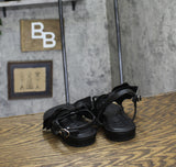 Karl Lagerfeld Paris Womens Cristi Studded Bow Thong Sandal Slide Black 9M