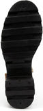 Sugar Favorite Mid Calf Chunky Heel Lace Up Fashion Boots Favorite Black 9M