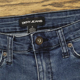 DKNY Jeans Womens Rolled Cuff Bermuda Jean Shorts 167316b14a9b6d Blue 6