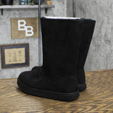 Cat & Jack Girls Natalia Shearling Style Boots 88435465 Black 1