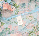 Sanctuary Womens Short Sleeve Button Up Pajama Shirt SY70004 Blue Floral S