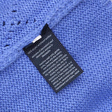 Tommy Hilfiger Women's Argyle Logo Mock-Neck Sweater J2XS0746 French Blue L