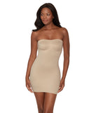 Miraclesuit Firm-Control Strapless Convertible Slip ERK889 Warm Beige Brown XL