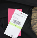 Vince Camuto Womens High Neck Skirted One Piece Swimsuit V1T978 Black 4