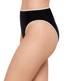 Salt + Cove Juniors High-Waist Bikini Bottom Swim 807005 Black Multi S