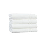 Linum Home  Textiles Turkish Cotton Denzi 3-Piece Hand Towel Set White 16x30