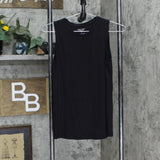 Nine West Womens Soft Spun Knit Sleeveless Shirt Top 1660c1efd6aa5e Black S