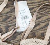 Simone Perele Womens Comete Full Coverage Lace Bra 12S324 Pinky Sand Pink 38D