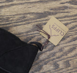 Cliffs Womens Faux Fur Lined Faux Suede Shearling Boots Black 9.5M