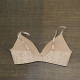 Vince Camuto Womens Wireless Triangle Bra VC511060BKMX Beige Multi 36B