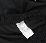 Anybody Womens Piped Satin Pajama Pants A353765 Black / White XL