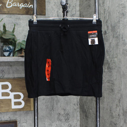 Jones New York Womens Knit Atheltic Skort Skirt 166c378ca408a3 Black M