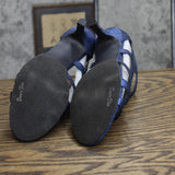 Easy Street Women's Flattery Heeled Glitter Heeled Sandal Navy Glitter Blue 6.5W