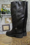 A New Day Womens Hattie Boots Faux Leather Knee High 94637545 Black 8M