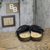Goodfellow & Co Oswald Suede Clogs Slip On 94504668 Black 8M