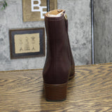 Rockport Geovana Mid Boots Amputee Replacement Left Shoe Only Oxblood Red 8.5W