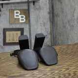 A New Day Womens Haley Ankle Strap Single Band Flare Heels 92562636 Black 6.5M