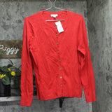 Charter Club Button Front Knit Cardigan 100117810MS Red Barn XL