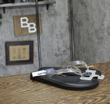 Universal Thread Womens Keilani Thong Flip Flops 93321989 Clear Black 9M