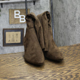 A New Day Womens Raye Tall Dress Boots 88375201 Dark Brown 7.5M