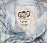 Beetlejuice Girls Silky Short Sleeve Nightgown Beetle Juice Gown 90311226 Blue S