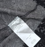A Pea in the Pod Womens Maternity Paisley Jacquard Top 7056901 Black S
