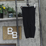 Spanx Womens Higher Power Shaping Shorts 10398R Very Black M