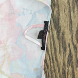 Midnight Bakery Women’s Nikki Floral Print Wrap Robe NIK130 Cream Pink M/L