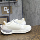 Vintage Havana Womens Judith Lace Up Low Top Sneakers JUDITH White / Gold 11M