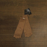 Charter Club Womens 100% Cashmere Fingerless Knit Gloves Praline Heather Brown